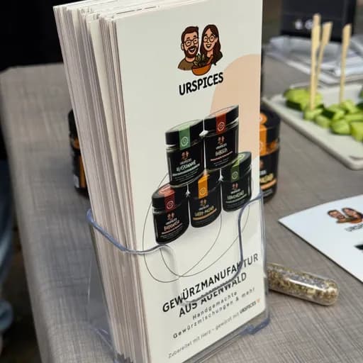 URSPICES auf dem Backnanger Wochenmarkt von URSPICES