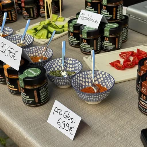 URSPICES auf dem Backnanger Wochenmarkt von URSPICES