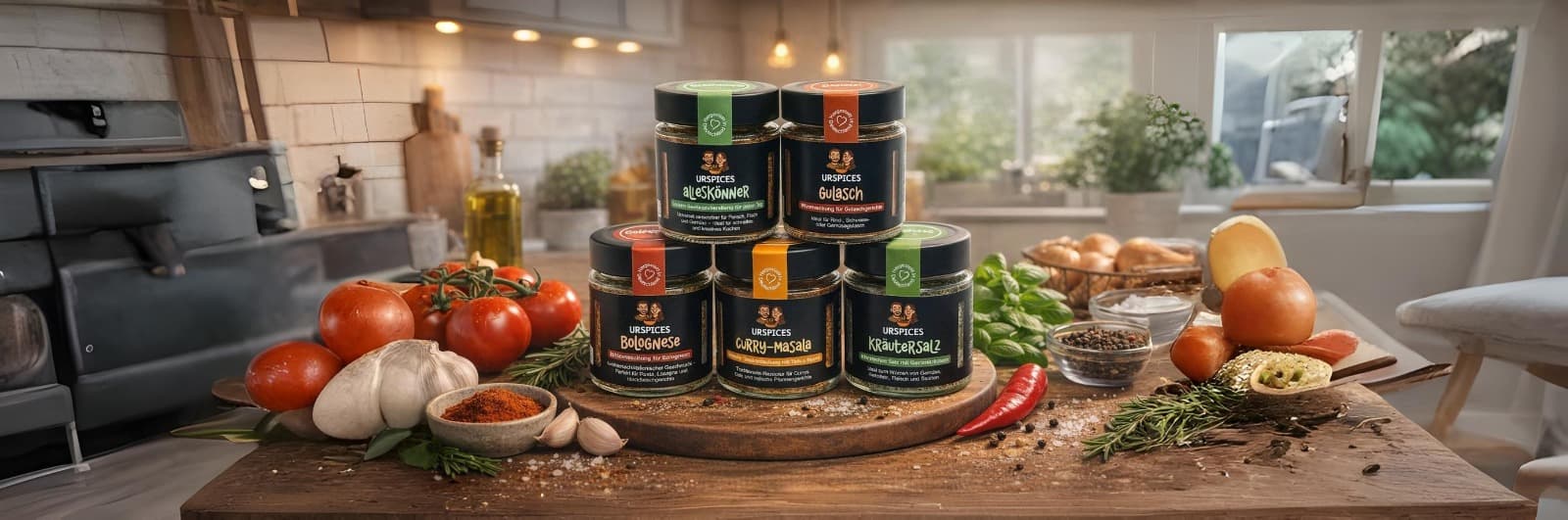 Handgemachte Gewürzmischungen von URSPICES