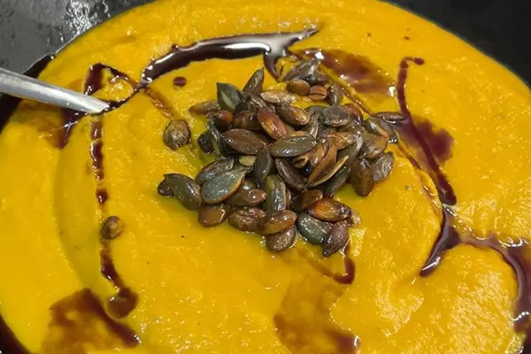Cremige Kürbissuppe