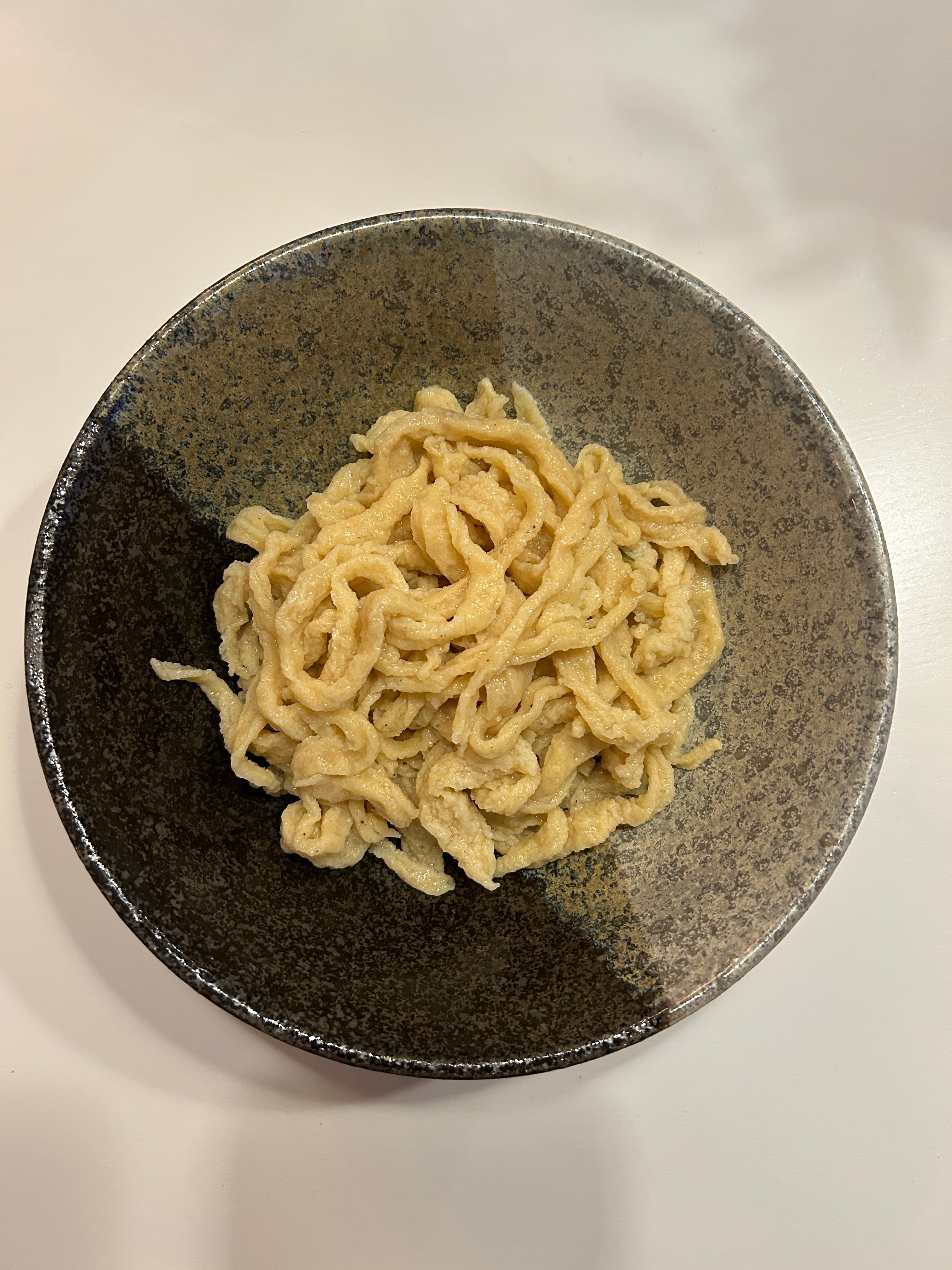 Handgeschabte Schwäbische Spätzle